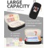 ACCECO Large Pencil Case, Big Capacity Pencil Pouch Stationery Pen Bag, Storage High Capacity Bag Pouch Holder Box Organizer