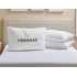 HOMEMAZ Standard Size Bed Pillows Premium Down Alternative Cooling Pillows for Side, Back, and Stomach Sleepers Hotel Quality Fluffy Soft Microfiber Fill Breathable Skin-Friendly