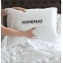 HOMEMAZ Standard Size Bed Pillows Premium Down Alternative Cooling Pillows for Side, Back, and Stomach Sleepers Hotel Quality Fluffy Soft Microfiber Fill Breathable Skin-Friendly