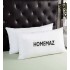 HOMEMAZ Standard Size Bed Pillows Premium Down Alternative Cooling Pillows for Side, Back, and Stomach Sleepers Hotel Quality Fluffy Soft Microfiber Fill Breathable Skin-Friendly