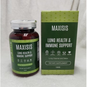 MAXISIS Healthy Lungs 120 Capsules - Improve Lung Function, Breathe Better, Stop Mucus, Phlegm and Allergies Quickly. Get Relief Fast with Healthy Lungs an All Natural Lung Health Supplement