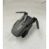 XFISH Drone Foldable Drone for Adults Kids, One-Key Take Off/Landing, 3D Flips, Altitude Hold, Speed Adjustment, Headless Mode, 1 Batteries Gifts for Boys Girls (Black)